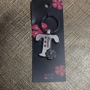 Island Girl Silver Key Holder